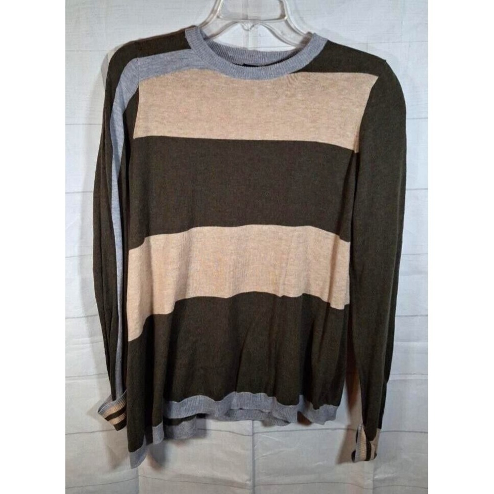 Henny & Paulie Women's Sweater Long Sleeve Stripes Multicolor Size‎ S